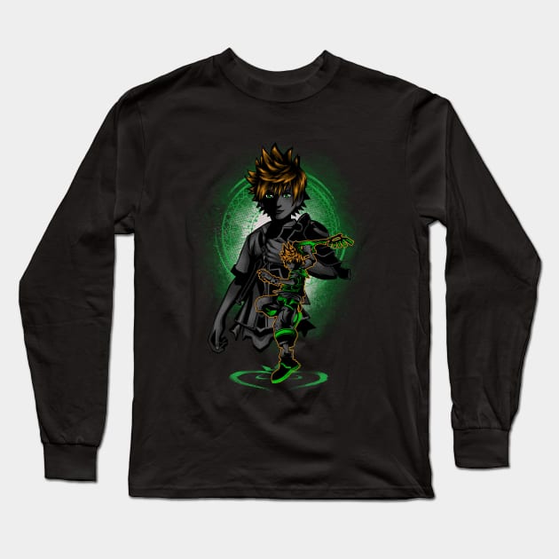 Keyblade Apprentice Ventus Long Sleeve T-Shirt by HyperTwenty